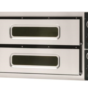 Horno eléctrico 4+4 pizzas de 35 cm.