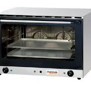 Horno eléctrico de convección 4 bandejas con humidificador.