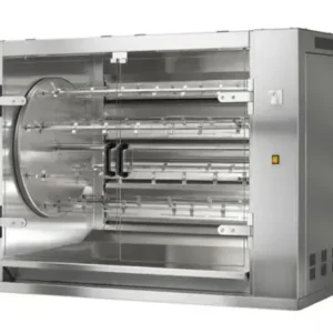 Asador a gas planetario de 8 espadas.