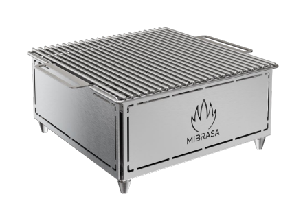 Parrilla portátil de sobremesa para 8 comensales.