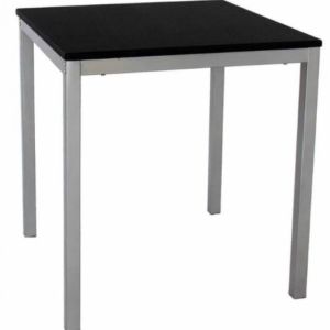 Mesa recta en color negro.