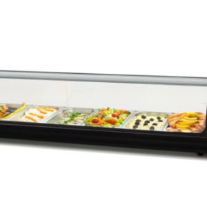 Vitrina de tapas con 8 bandejas.