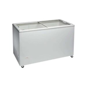 Congelador con puertas de cristal de 390 L.
