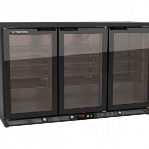 Expositor refrigerado para vinos.
