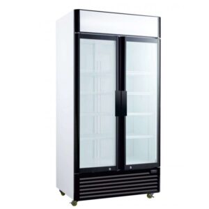 Expositor refrigerado de bebidas de 2 puertas. ECO.
