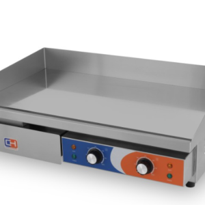 Plancha eléctrica de cromo duro.