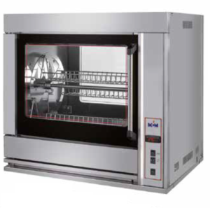 Asador balancera de 4 espadas.